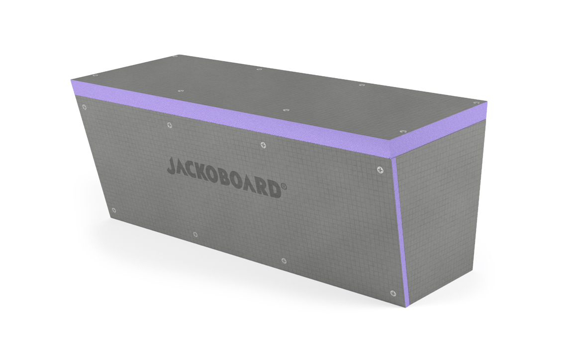 S-Kits from JACKOBOARD® add a new shape to your bathroom