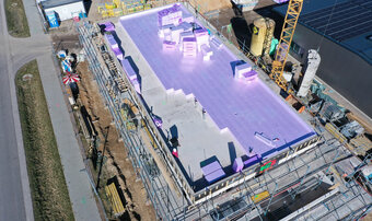 WZB Hamburg – Construction firm’s new headquarters set high energy standards with JACKODUR® EVO inverted roof insulation