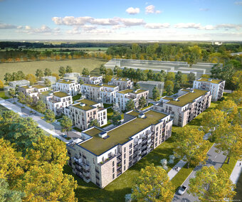 Green inverted roof for a rural-urban residential neighborhood