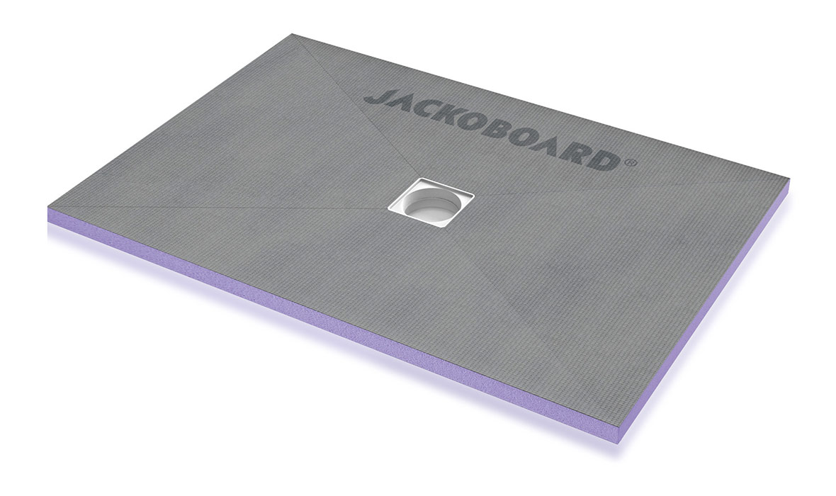 Jackoboard AquaFlat 800x800x20mm Wetroom Shower Tray