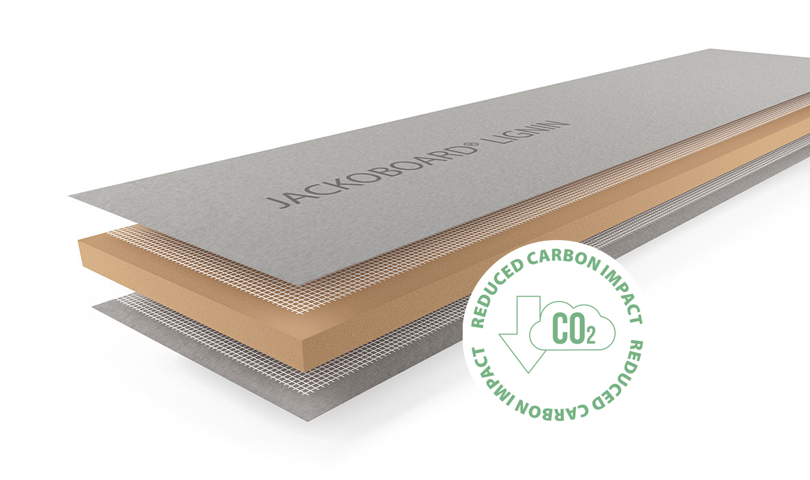 JACKOBOARD® LIGNIN: The CO2-Optimized Construction Board for Modern Bathroom Design Launches