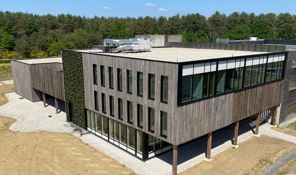 Belgium's first circular office building: JACKODUR® enables high energy efficiency