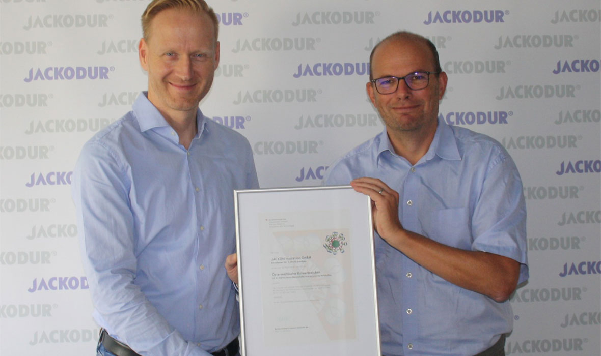 Austrian Ecolabel for JACKODUR® EVO
