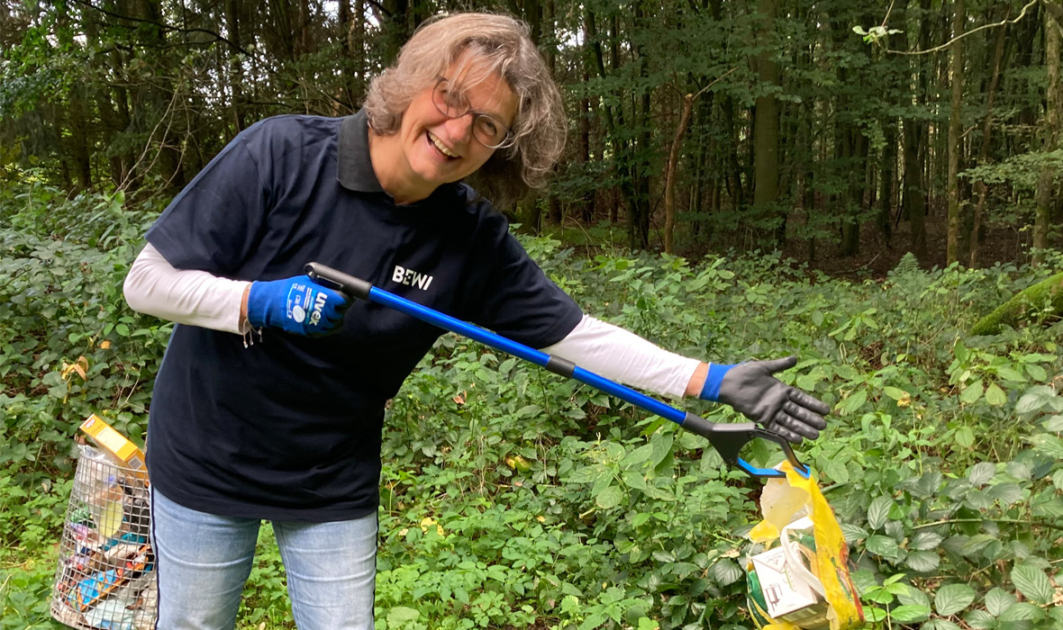 We clean up!  Teams from JACKON by BEWI participate in World Cleanup Day