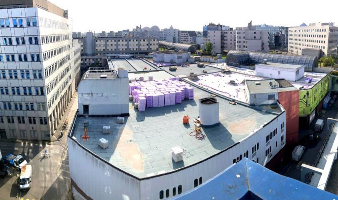 5,000 m² reimagined: urban farming on the roof of a shopping centre