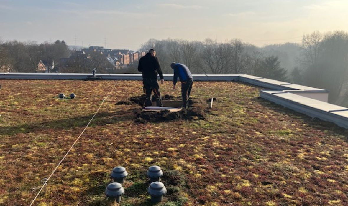 Long-term testing on a green inverted roof: FIW confirms a stable thermal conductivity of 0.032 W/(m·K) for JACKODUR® EVO
