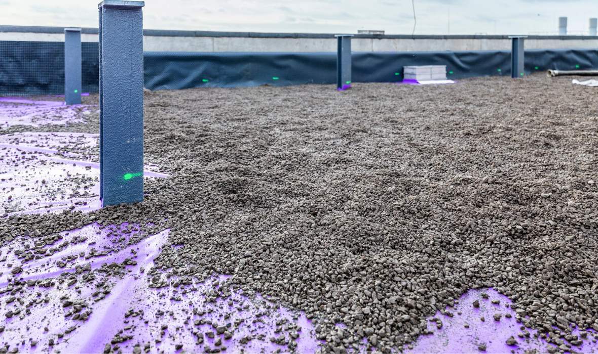 The GoWest industrial estate in Berlin: Germany’s largest rooftop garden, covering 15,000 m², is being built here